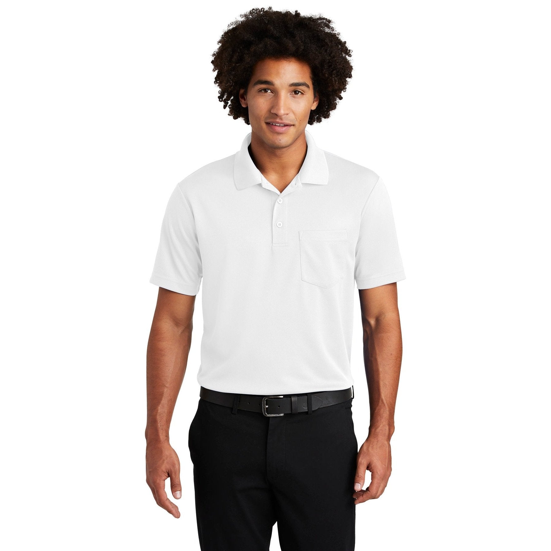 Sport-Tek-Sport-Tek ® PosiCharge ® RacerMesh ® Pocket Polo. ST640P-MedTech-6